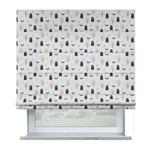 Roman blind Yellow Tipi Billie Magic Collection