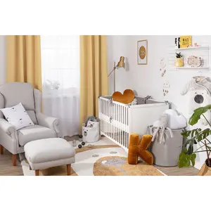 Μαξιλάρι γράμμα K Yellow Tipi Posh Velvet image-1