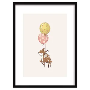 Πίνακας Yellow Tipi Bubble Dreams Deer image-0