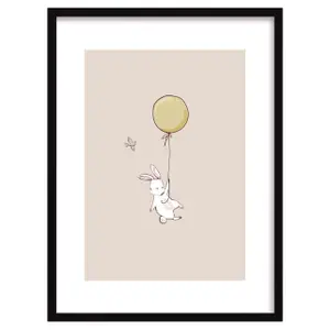 Πίνακας Yellow Tipi Bubble Dreams Rabbit II image-0