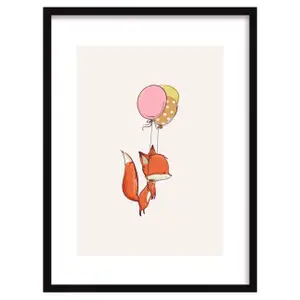 Πίνακας Yellow Tipi Bubble Dreams Fox image-0