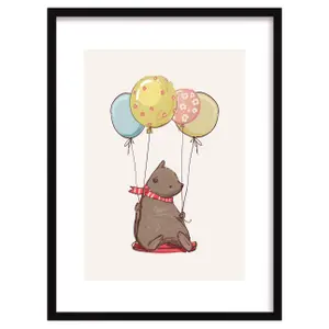 Πίνακας Yellow Tipi Bubble Dreams Bear image-0