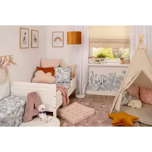 Μαξιλάρι γράμμα Α Yellow Tipi Posh Velvet image-1