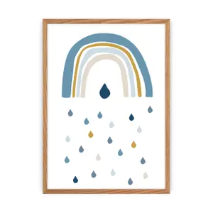 Κορνίζα φωτογραφίας Yellow Tipi Rain of Happiness image-0