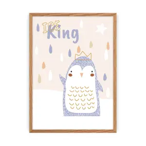 Πίνακας Yellow Tipi Zoo Party penguin image-0