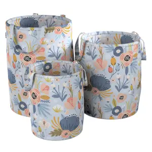 Kosz z zabawkami Yellow Tipi Tobi image-1