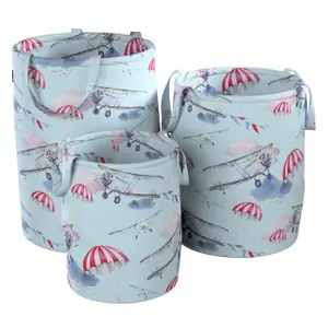 Cesto de brinquedos Yellow Tipi Tobi image-1