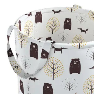 Förvaringskorg Yellow Tipi Zebra image-1