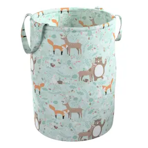 Kosz z zabawkami Yellow Tipi Tobi