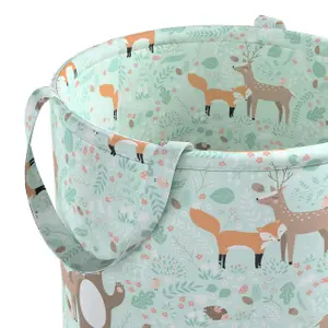 Kosz z zabawkami Yellow Tipi Tobi image-1