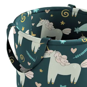 Kosz z zabawkami Yellow Tipi Tobi image-1