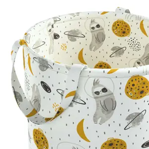 Toy basket Yellow Tipi Tobi image-1