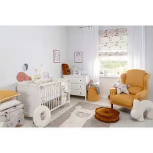 Μαξιλάρι γράμμα Ο Yellow Tipi Posh Velvet image-1