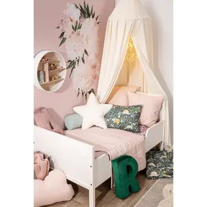 Μαξιλάρι γράμμα Ρ Yellow Tipi Posh Velvet image-1