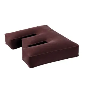 Pude med bogstavet e Yellow Tipi Posh Velvet image-1