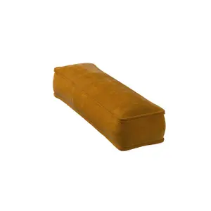 Μαξιλάρι με γράμμα Ι Yellow Tipi Posh Velvet image-1