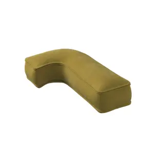 Μαξιλάρι γράμμα J Yellow Tipi Posh Velvet image-1