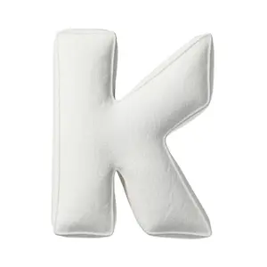 Μαξιλάρι γράμμα K Yellow Tipi Boucle image-0