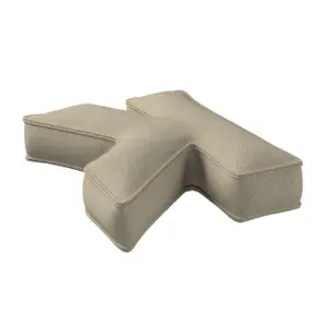 Μαξιλάρι γράμμα K Yellow Tipi Boucle image-1