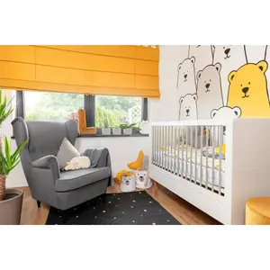 Μαξιλάρι γράμμα L Yellow Tipi Posh Velvet image-3