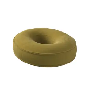Μαξιλάρι γράμμα Ο Yellow Tipi Posh Velvet image-1
