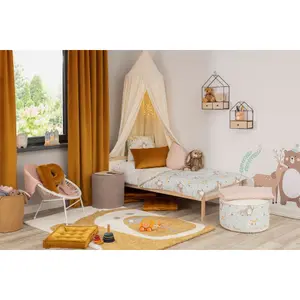Μαξιλάρι γράμμα Π Yellow Tipi Posh Velvet image-2