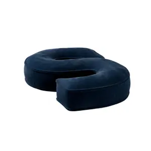 Coussin lettre S Yellow Tipi Posh Velvet image-1