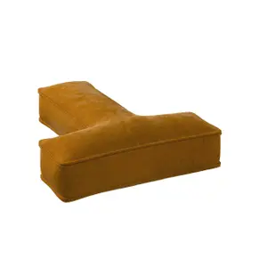 Μαξιλάρι γράμμα Τ Yellow Tipi Posh Velvet image-1