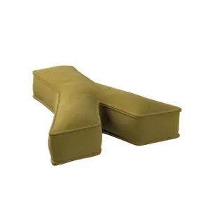 Μαξιλάρι γράμμα Y Yellow Tipi Posh Velvet image-1