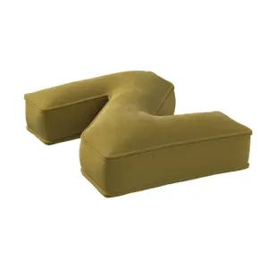 Μαξιλάρι γράμμα Ζ Yellow Tipi Posh Velvet image-1