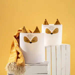 Toy basket - Fox Yellow Tipi Happy Band image-1