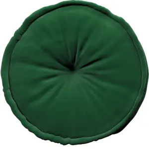 Γαλλικός πουφ Yellow Tipi Posh Velvet image-1