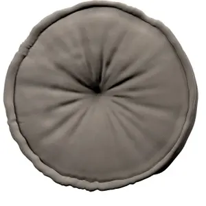 Γαλλικός πουφ Yellow Tipi Posh Velvet image-1