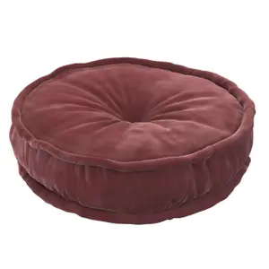 Pouf français Yellow Tipi Posh Velvet image-0