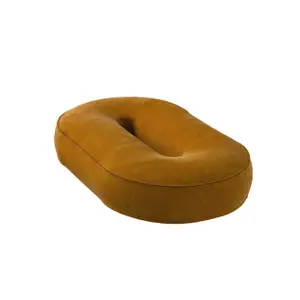 Μαξιλάρι αριθμός 0 από βελούδο Yellow Tipi image-1