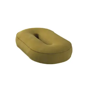 Μαξιλάρι αριθμός 0 από βελούδο Yellow Tipi image-1