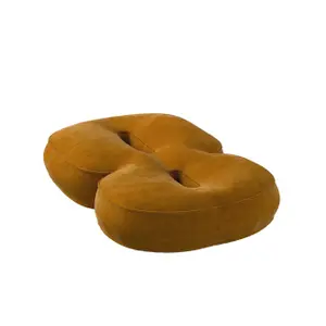 Μαξιλάρι αριθμός 8 από βελούδο Yellow Tipi image-1