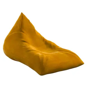 Πουφ Yellow Tipi Posh Velvet image-0