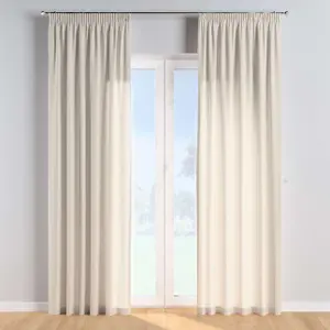 Pleated curtain Yellow Tipi Happiness 51x102" image-2