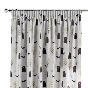 Rideau plissé Yellow Tipi Magic Collection 51x102" image-0