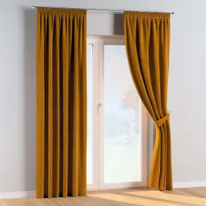 Πτυσσόμενη κουρτίνα Yellow Tipi Posh Velvet 51x102" image-3