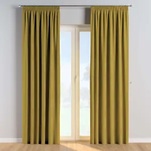 Πτυσσόμενη κουρτίνα Yellow Tipi Posh Velvet 51x102" image-1
