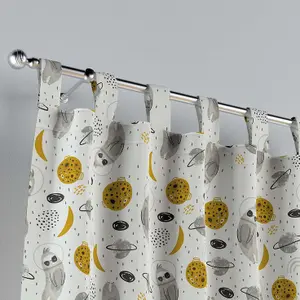 Κουρτίνα με θηλιές Yellow Tipi image-3