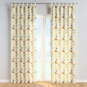 Κουρτίνα με θηλιές Yellow Tipi image-1