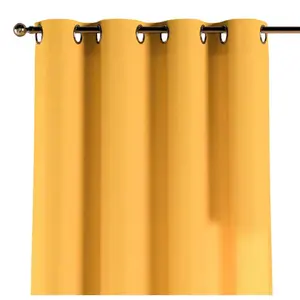 Κουρτίνα με θήκες Yellow Tipi Happiness image-2