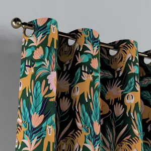 Κουρτίνα με θήκες Yellow Tipi Magic Collection image-4
