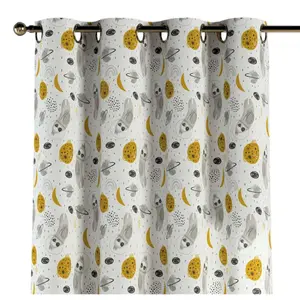 Κουρτίνα με θήκες Yellow Tipi Magic Collection image-2
