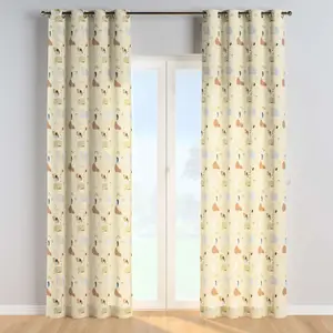 Κουρτίνα με θήκες Yellow Tipi Magic Collection image-1