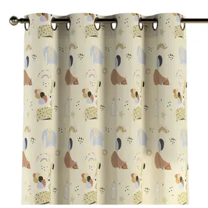 Κουρτίνα με θήκες Yellow Tipi Magic Collection image-2