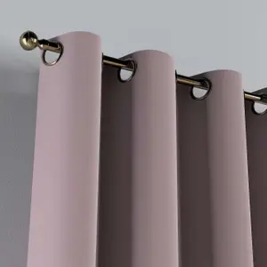 Rideau à œillets Yellow Tipi Posh Velvet image-3